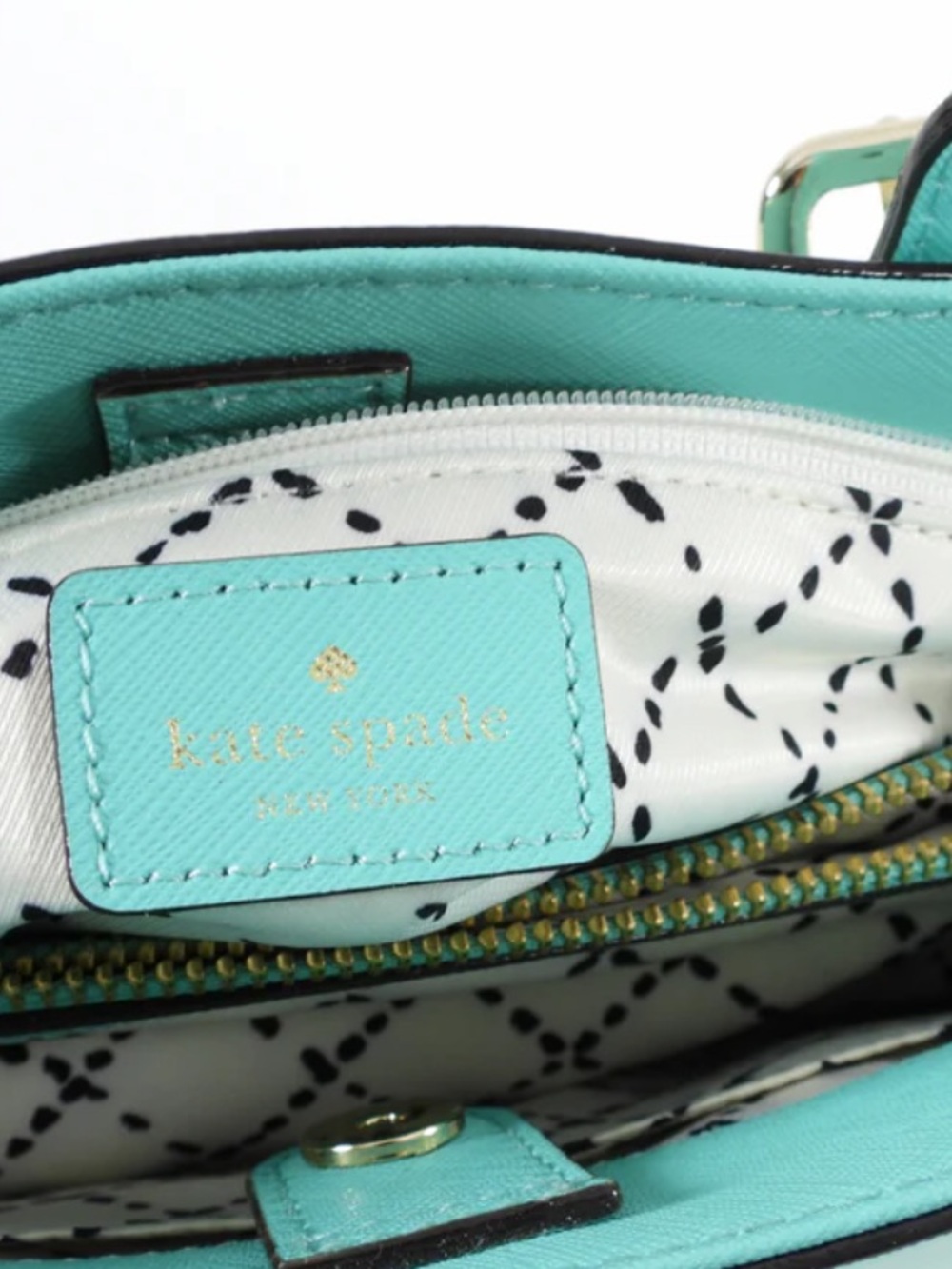 Classic Women's Top-Handle Satchel - Light Blue - Picture 4 of 7